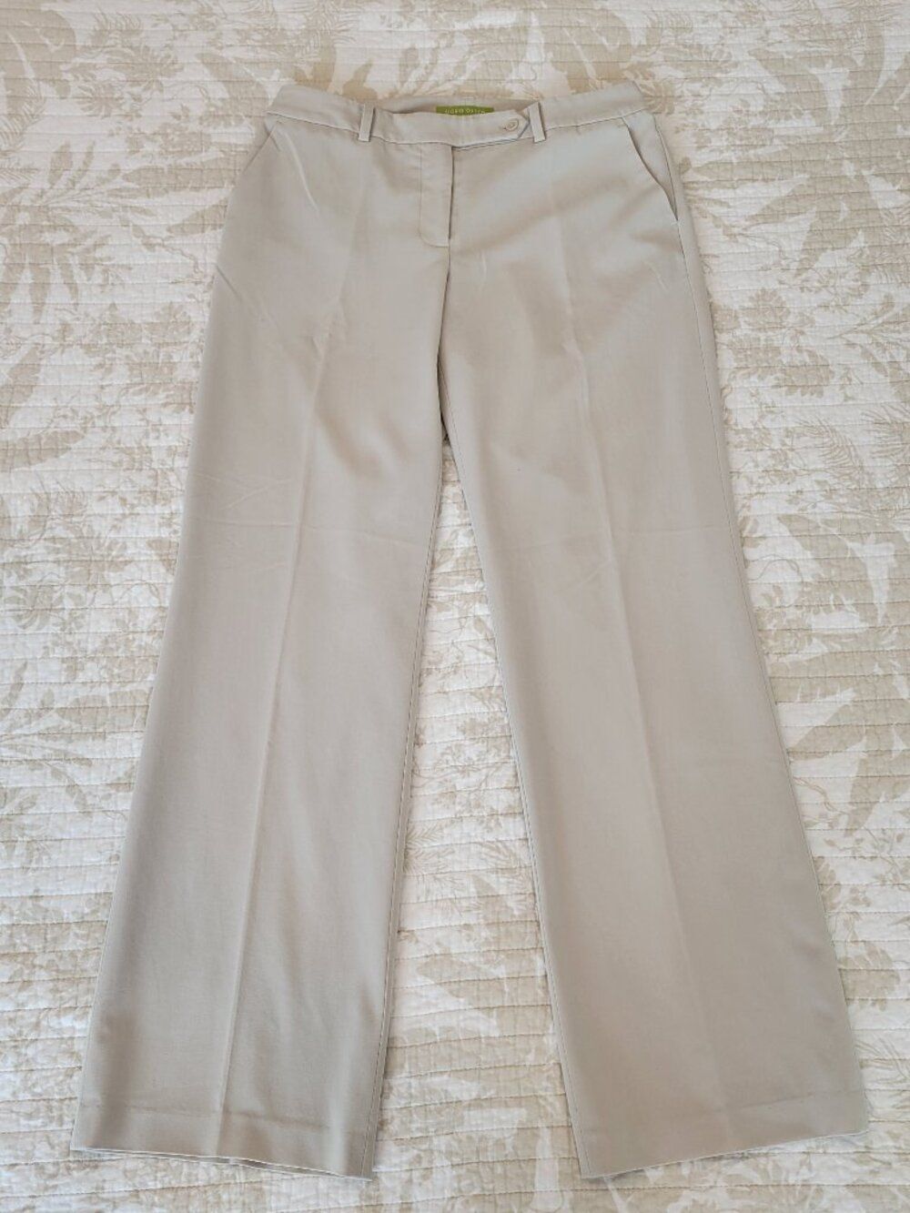 SIGRID OLSEN Beige/Bone Colored Ladies Pants ~ Size 8
